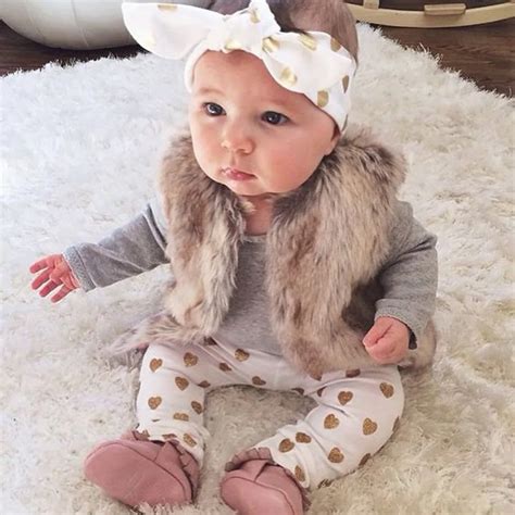 fashionable newborn baby girl clothes